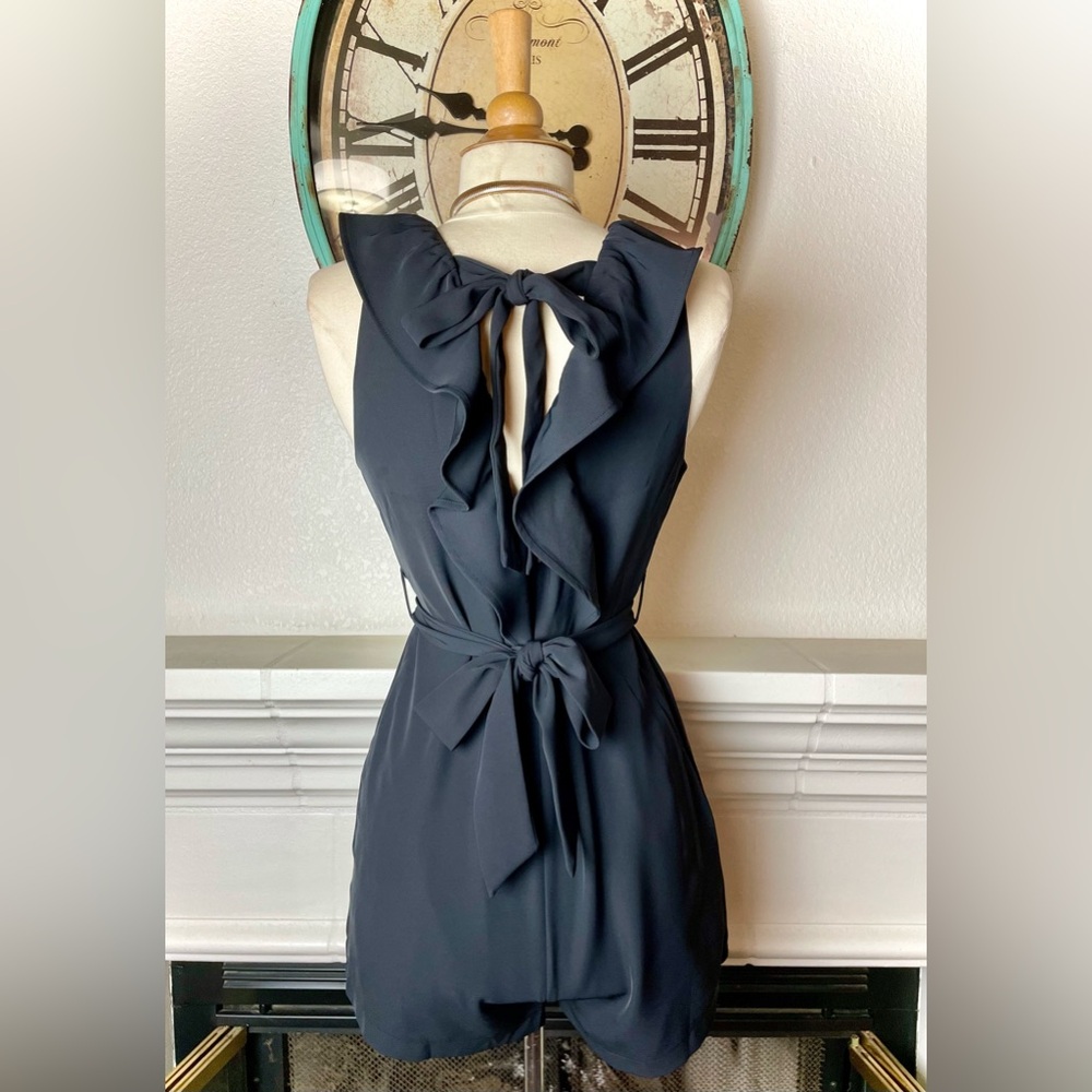 Virgo and Aster Ruffled Romper